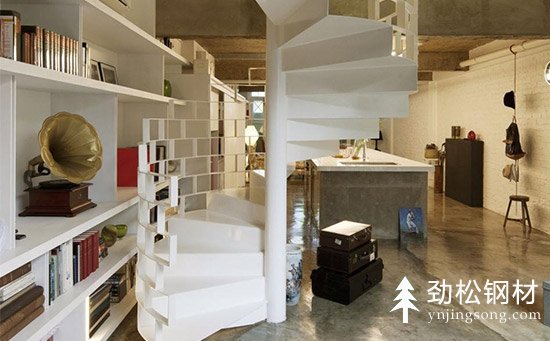 原來家用小戶型旋轉(zhuǎn)樓梯也可以這樣設(shè)計制作